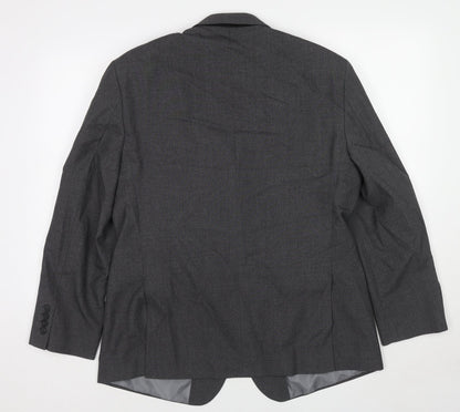 Mens UK Size 42 Marks and Spencer Regular Grey Suit Jacket