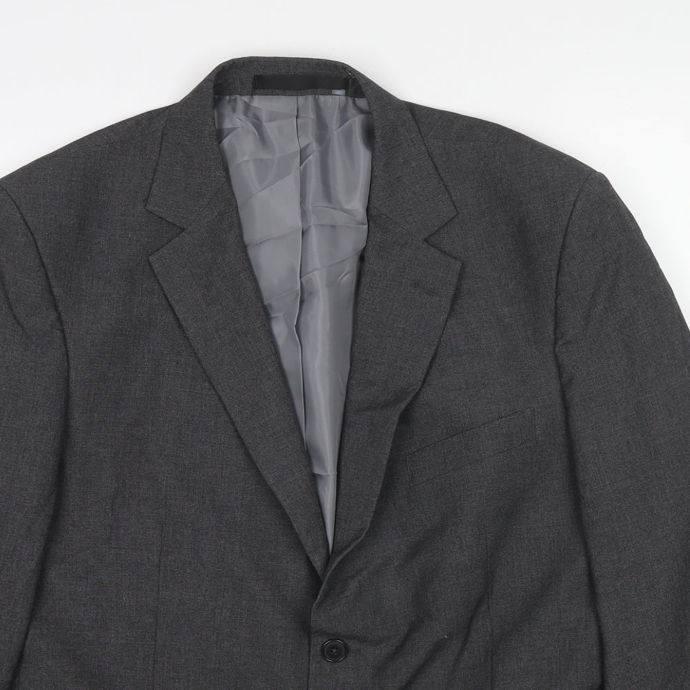 Mens UK Size 42 Marks and Spencer Regular Grey Suit Jacket