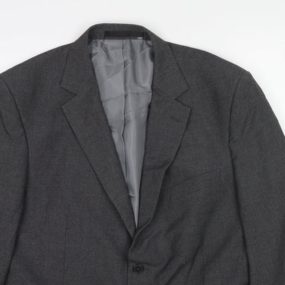 Mens UK Size 42 Marks and Spencer Regular Grey Suit Jacket