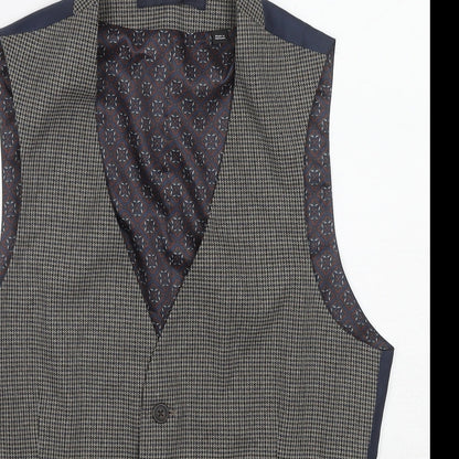 Mens UK Size XS Burton Regular Grey Suit Jacket