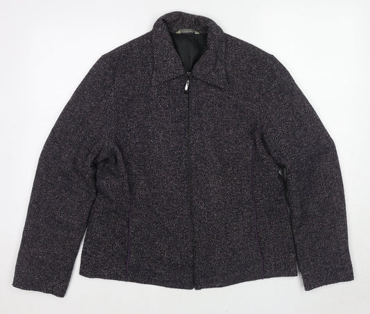 Womens UK Size 14 Marks and Spencer Black Jacket