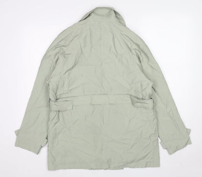 K.Zell Womens Green Jacket Size S Button