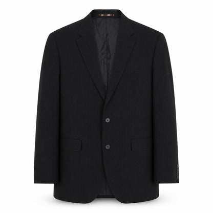 Mens UK Size 42 River Island Regular Black Suit Jacket