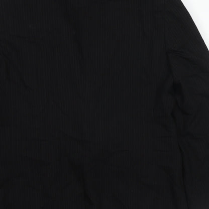 Mens UK Size 42 River Island Regular Black Suit Jacket