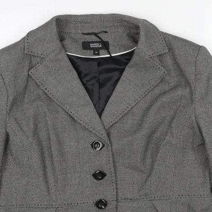 Womens UK Size 14 Marks and Spencer Regular Grey Suit Jacket