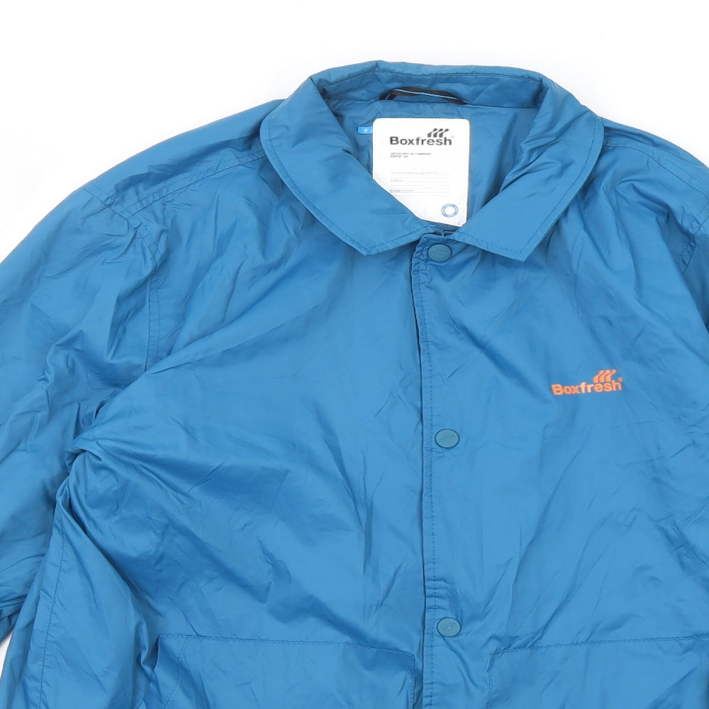 Mens UK Size S Boxfresh Blue Jacket