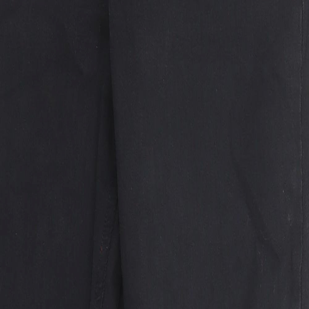 Topshop Womens Black Cotton Skinny Jeans Size 30 in L34 in Regular Zip