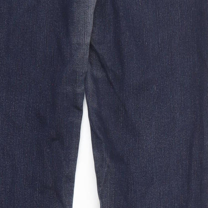 Just USA Womens Blue Cotton Skinny Jeans Size 30 in Regular Zip