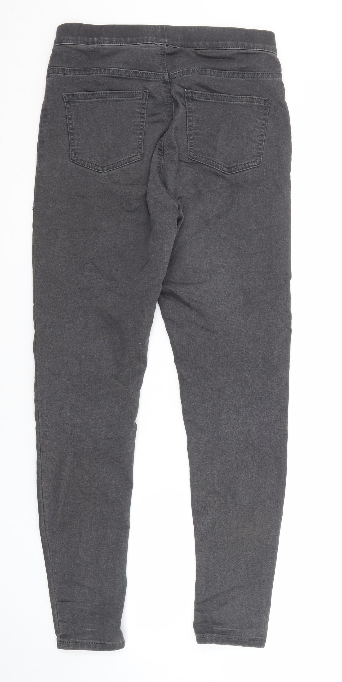 Womens UK Size 8 Marks and Spencer Regular Fit Jegging Grey Jeans