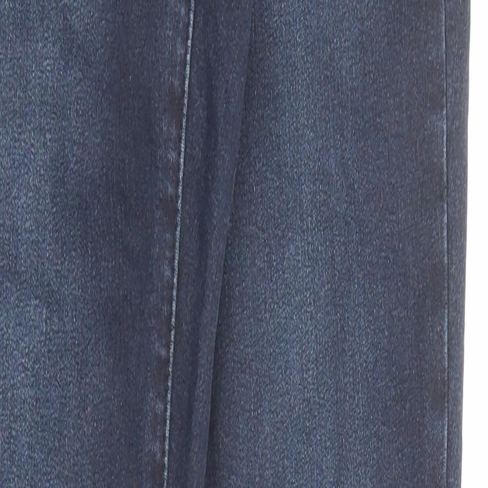 ASOS Womens Blue Cotton Skinny Jeans Size 26 in L36 in Regular Zip