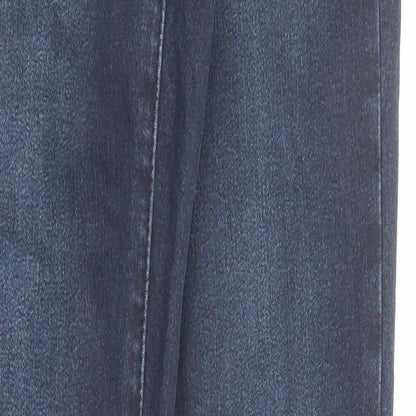 ASOS Womens Blue Cotton Skinny Jeans Size 26 in L36 in Regular Zip