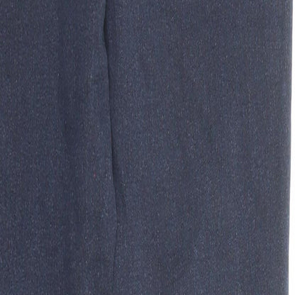 ASOS Womens Blue Cotton Skinny Jeans Size 26 in L36 in Regular Zip
