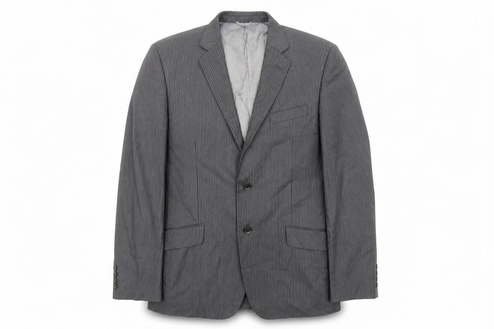 Mens UK Size 42 Burton Regular Grey Suit Jacket