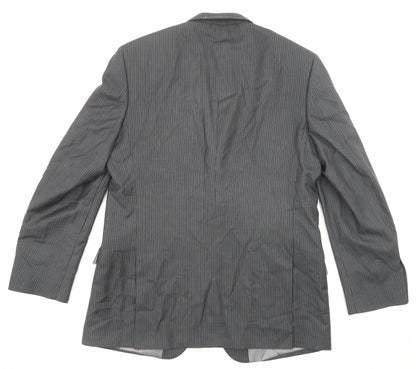 Mens UK Size 42 Burton Regular Grey Suit Jacket