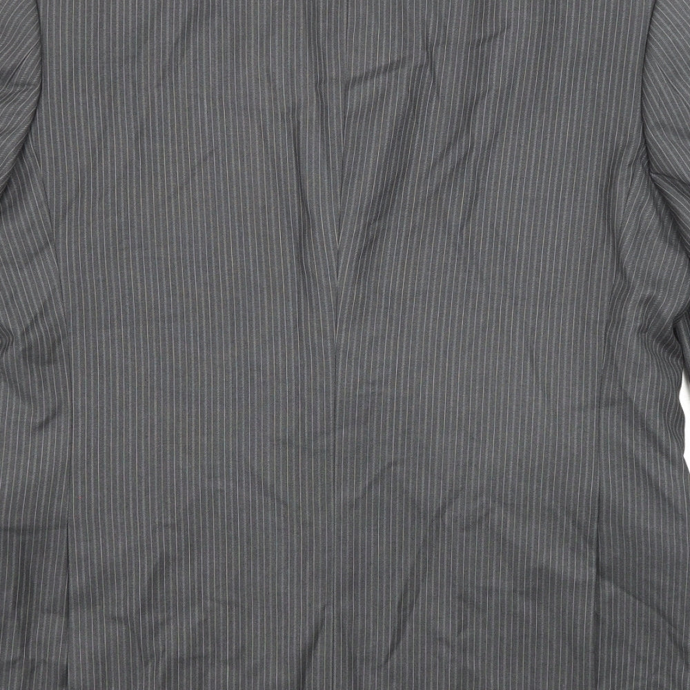 Mens UK Size 42 Burton Regular Grey Suit Jacket