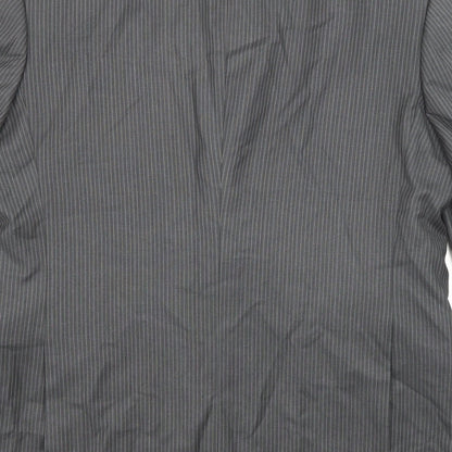 Mens UK Size 42 Burton Regular Grey Suit Jacket