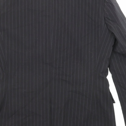 Mens UK Size 38 Butler & Webb Regular Black Suit Jacket