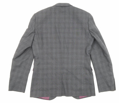 Mens UK Size 40 NEXT Regular Grey Suit Jacket