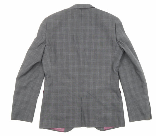 Mens UK Size 40 NEXT Regular Grey Suit Jacket