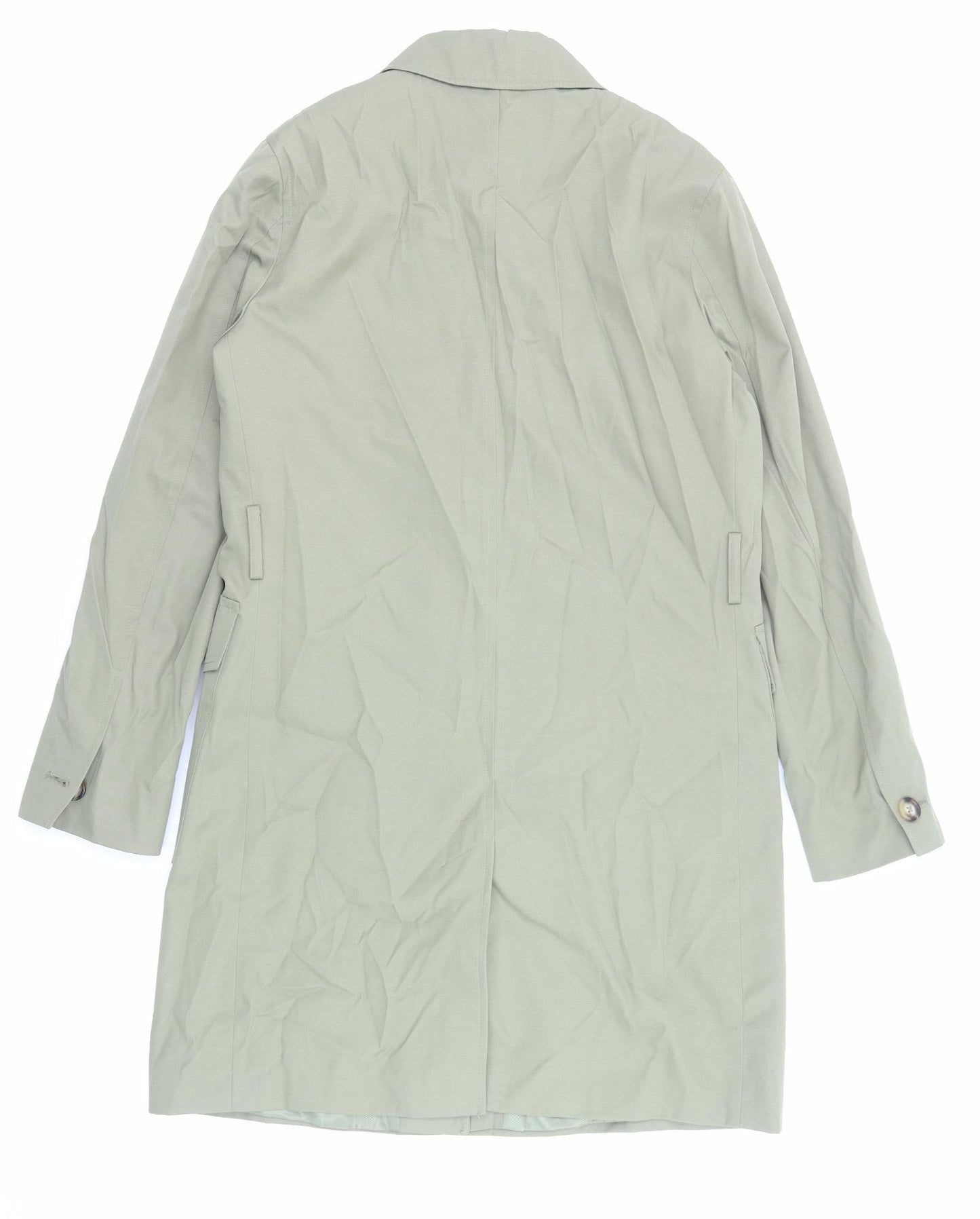 Womens UK Size 10 Marks and Spencer Green Trench Coat