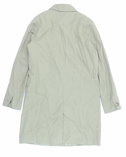 Womens UK Size 10 Marks and Spencer Green Trench Coat