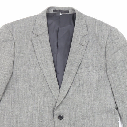 Mens UK Size 40 Fellini Regular Grey Suit Jacket
