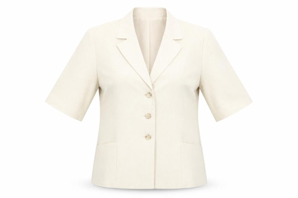Womens UK Size 12 Classics Regular Beige Blazer