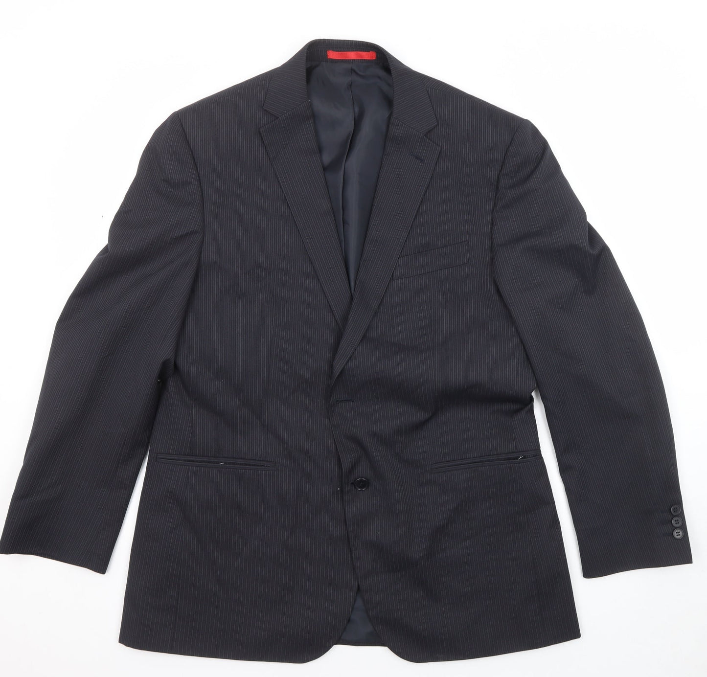 Mens UK Size 42 Burton Regular Black Suit Jacket