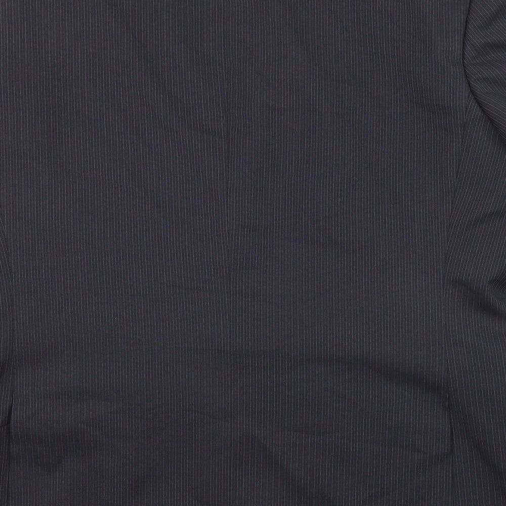 Mens UK Size 42 Burton Regular Black Suit Jacket