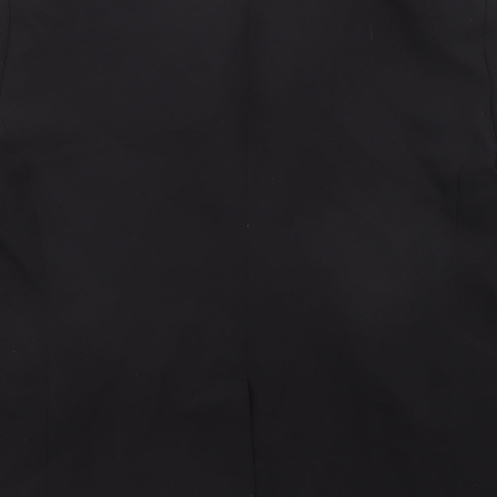Finery Womens Black Polyester Jacket Suit Jacket Size 16