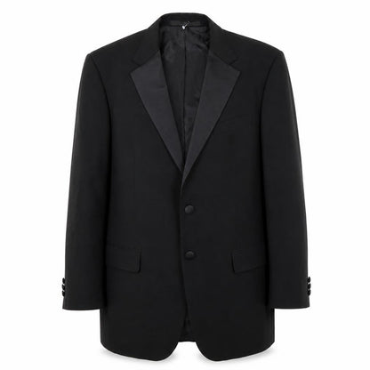 Mens UK Size 40 Marks and Spencer Regular Black Suit Tuxedo