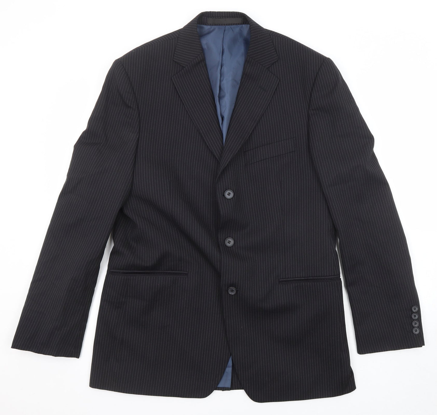 Mens UK Size 40 Marks and Spencer Regular Black Suit Jacket
