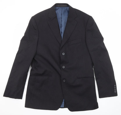 Mens UK Size 40 Marks and Spencer Regular Black Suit Jacket