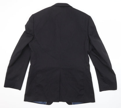 Mens UK Size 40 Marks and Spencer Regular Black Suit Jacket