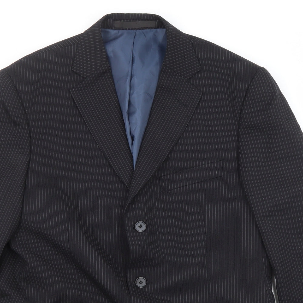 Mens UK Size 40 Marks and Spencer Regular Black Suit Jacket