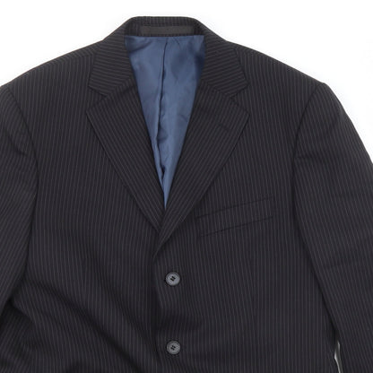 Mens UK Size 40 Marks and Spencer Regular Black Suit Jacket