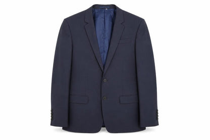 Mens UK Size 38 River Island Regular Blue Suit Jacket