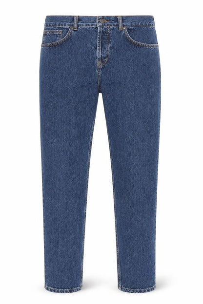 Mens UK Size 32 in Loom Regular Fit Skinny Blue Jeans