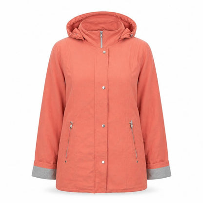 Womens UK Size 10 Damart Orange Jacket