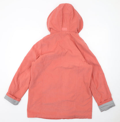 Womens UK Size 10 Damart Orange Jacket