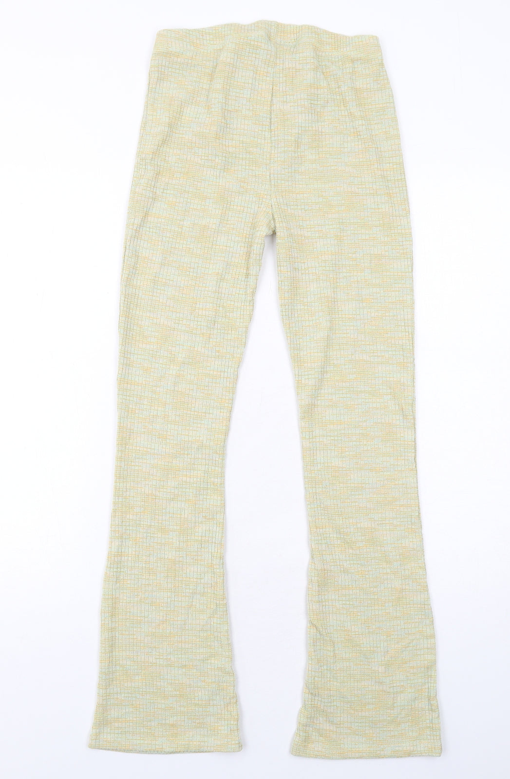 Womens UK Size 10 Topshop Regular Fit  Green Trousers