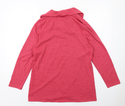 Womens UK Size 14 TIGI Pink Pullover Jumper