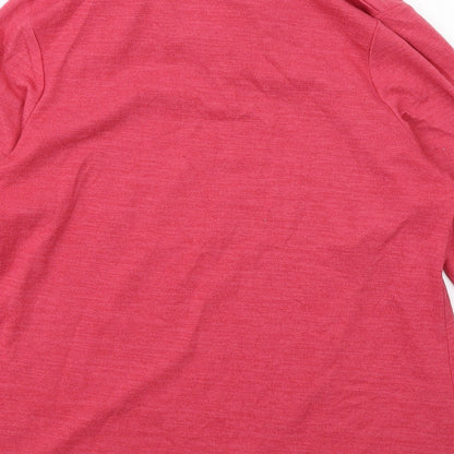 Womens UK Size 14 TIGI Pink Pullover Jumper