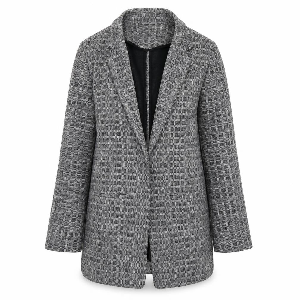Womens UK Size 8 Topshop Grey Overcoat