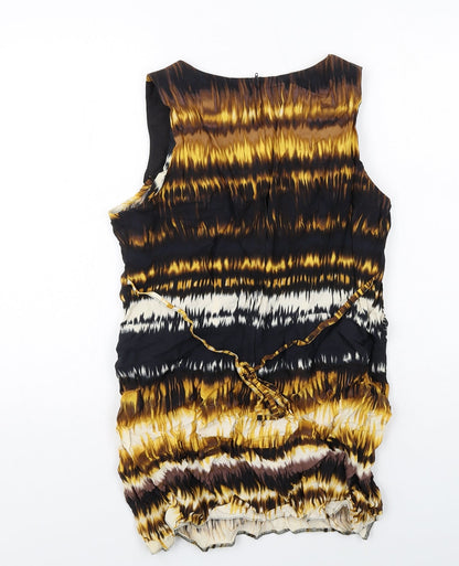 Womens UK Size 14 Dorothy Perkins Multicoloured Basic Tank