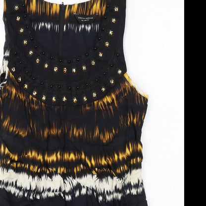 Womens UK Size 14 Dorothy Perkins Multicoloured Basic Tank