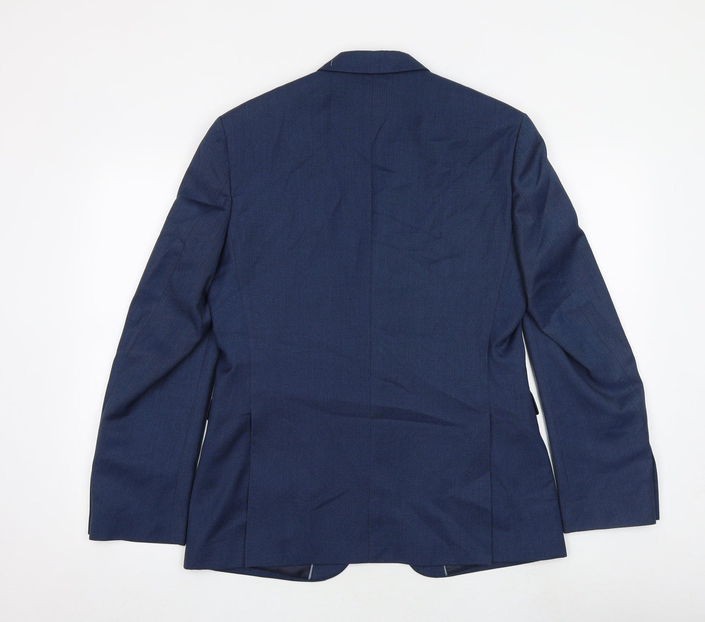 Mens UK Size 38 Burton Regular Blue Suit Jacket
