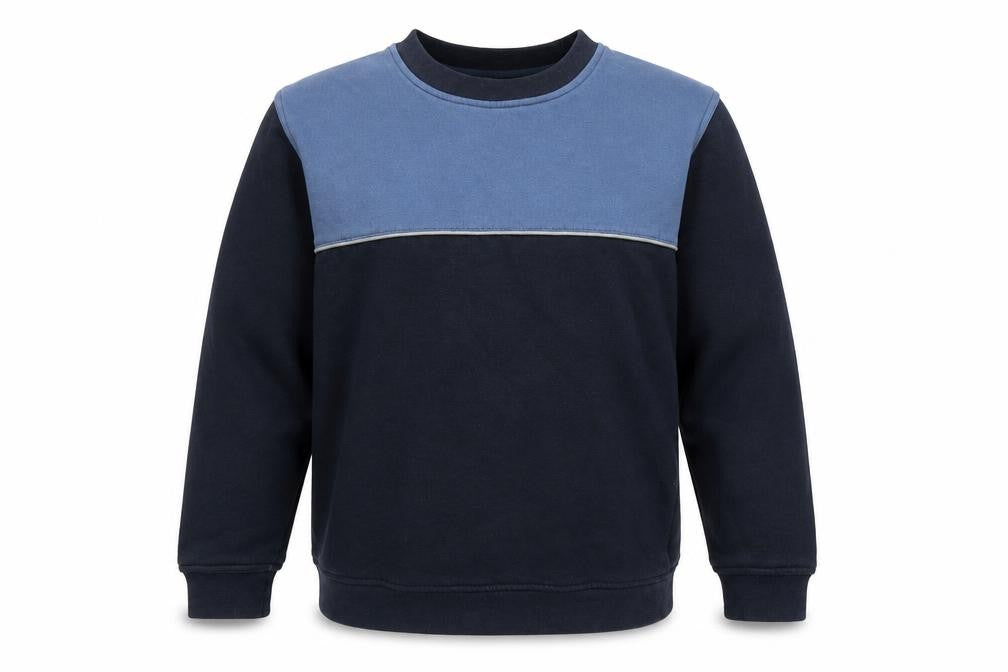 Mens UK Size S EWM Blue Pullover Sweatshirt