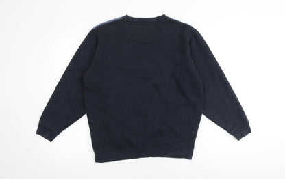Mens UK Size S EWM Blue Pullover Sweatshirt