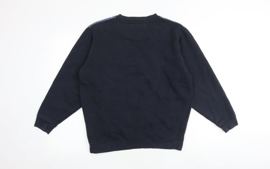 Mens UK Size S EWM Blue Pullover Sweatshirt